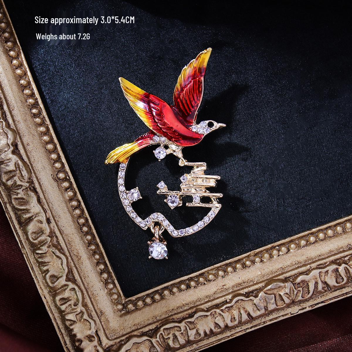 

Брошка Фенікс Павич Сова: Елегантна жіноча шпилька-корсаж