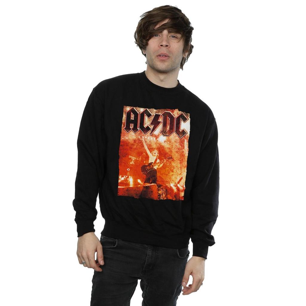 AC/DC Mens Live At River Plate Sweatshirt