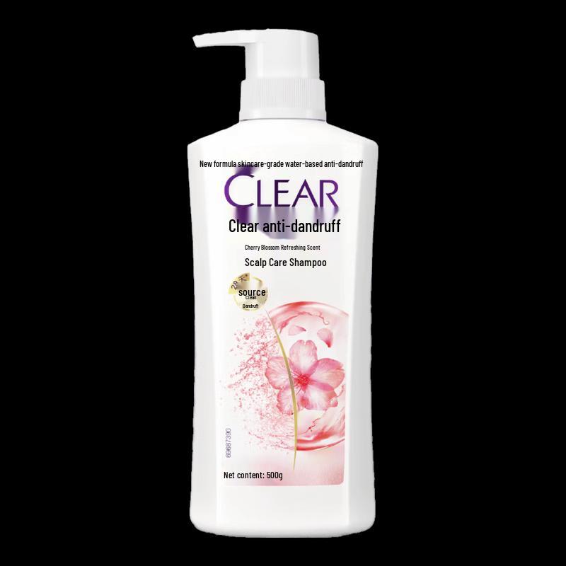 

CLEAR Anti-Dandruff Shampoo with Cherry Blossom Scent