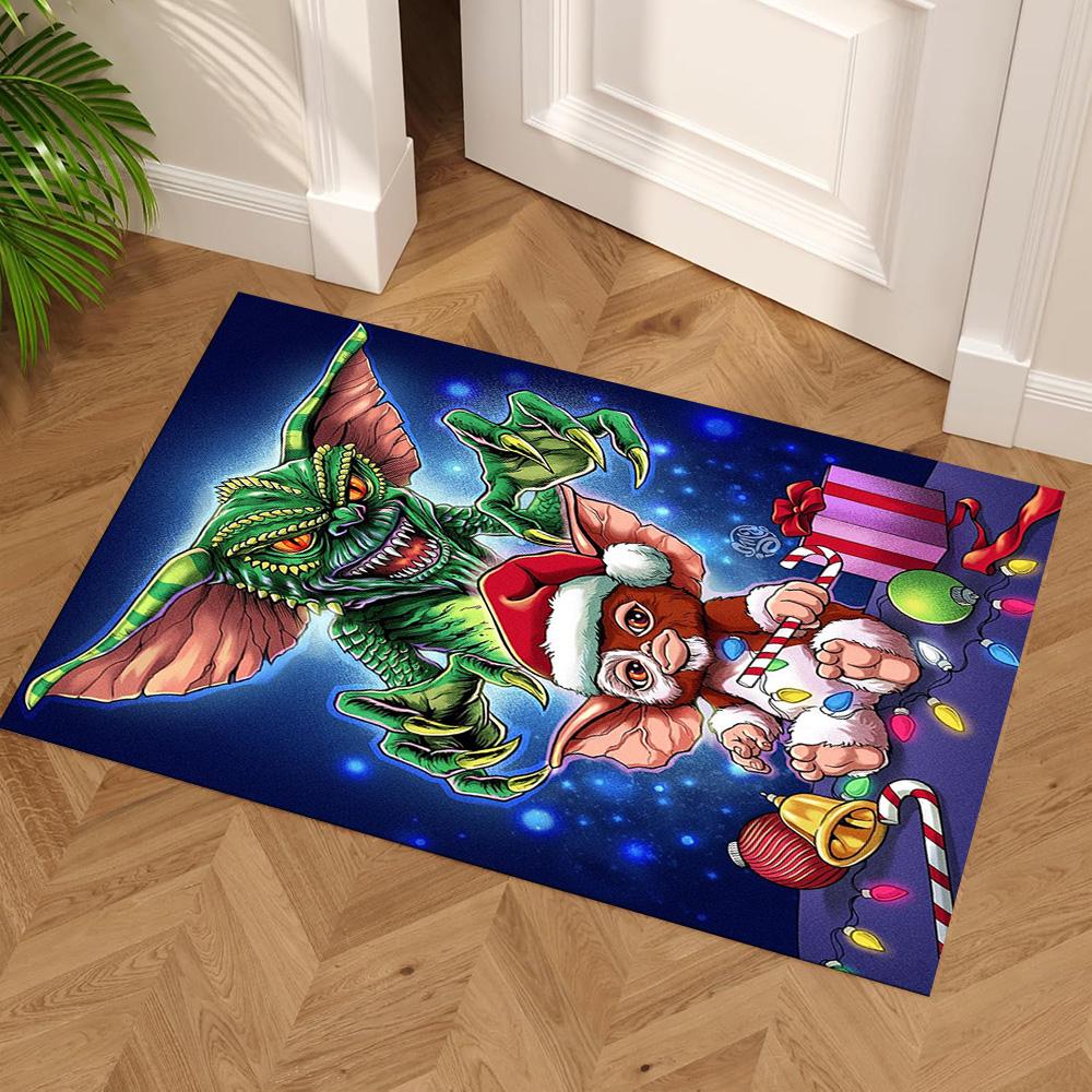 Gremlins Carpet Design for Dining Room Outdoor Entryway Decorate room Anti-slip Rug Anime Office Decor Perfect Gift for Women/Men