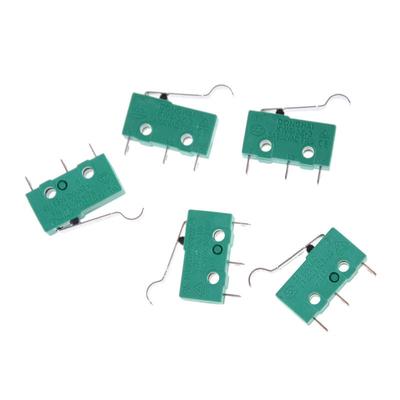 5ks Kw4-3Z-3 Spdt No Nc Momentary Hinge Lever Koncový spínač mikrospínač