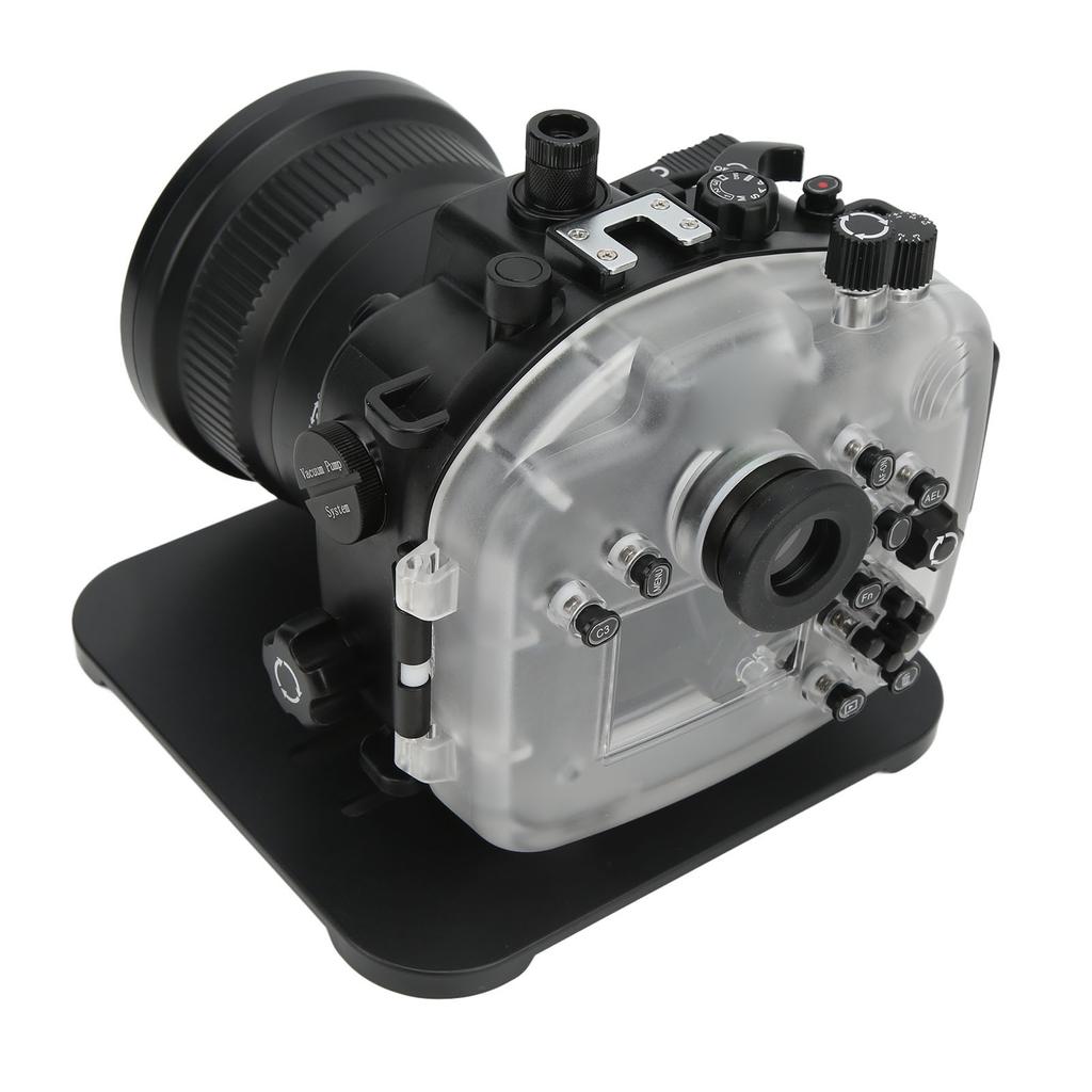 40m Camera Waterproof Housing with Hand Strap IPX8 Underwater Diving Camera Case for A7S III A7SIII