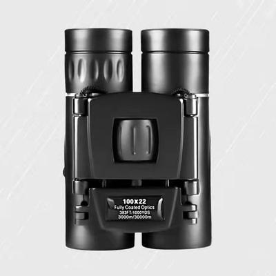 100x22 HD Powerful Binoculars 2000M Long Range Folding Mini Telescope BAK4 FMC Optics For Hunting Sports Outdoor Camping Travel