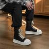 American high street commuter board shoes men and women couple British style Martin boots Derby shoes platform heightening shoes 4848-J