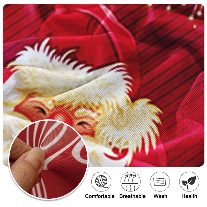 Elastic Christmas Chair Covers Stretchable Dining Office Banquet Seat Protectors Festive Holiday Decor Armchair Cover