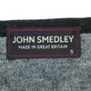 JOHN SMEDLEY Made in England Strickjacke mit langen Ärmeln S schwarz Damen Gebraucht
