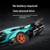 1/32 Scale Lambo V12 Concept Car Alloy Toy Model with Sound, Light & Spring-Back Action - Ideal Gift for Car Lovers & Kids Alike