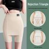 Nylon Ice Silk Women's Safety Pants: Seamless, Breathable Summer Base Layer with Crotch Gusset - Anti-Exposure, Tight-Fitting, Five-Point Cover-up.