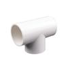 PVC Water Pipe Equal Tee Fittings 20mm, 25mm, 32mm Plastic Connectors