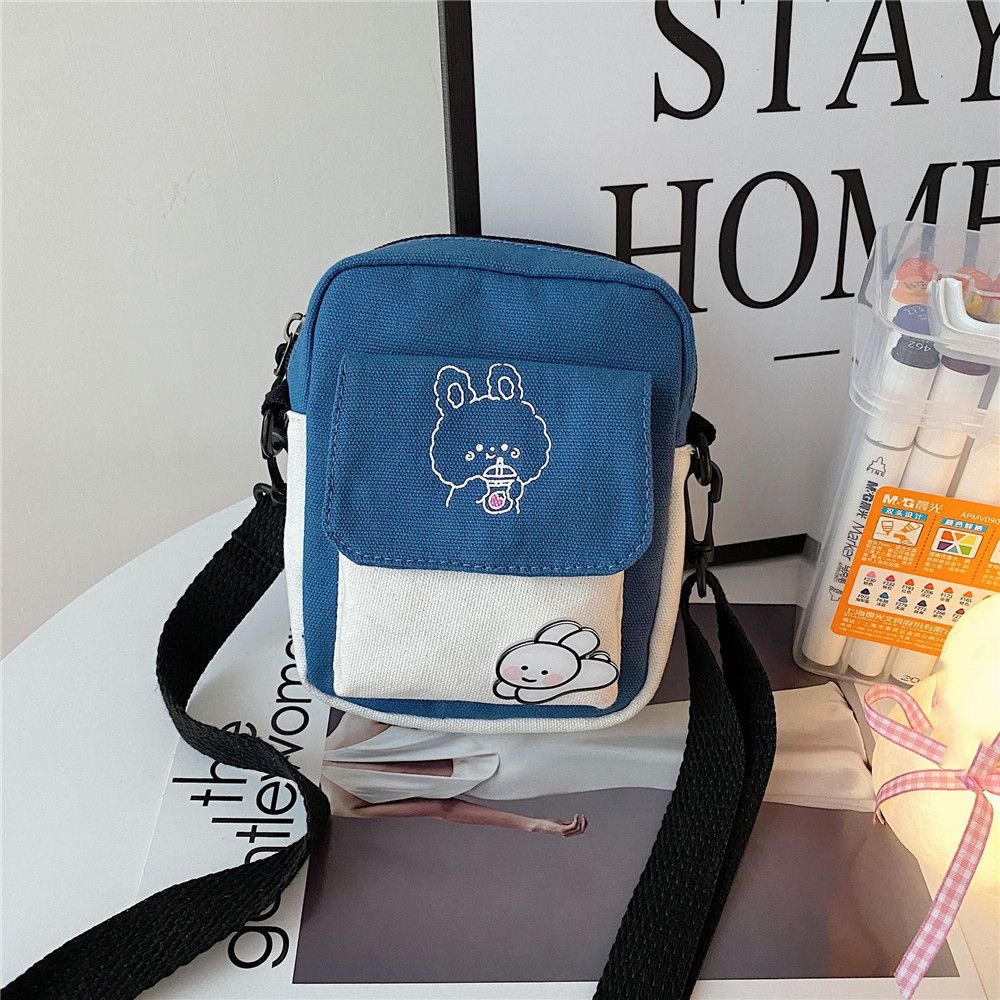 Fashion Cute Messenger Purses Canvas Cross Body Bag Tote Bags Canvas Bag Shoulder Bag MIT
