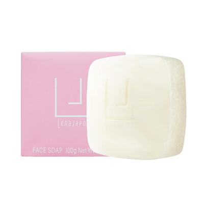 Rena Japon Facial Cleansing Soap LJ Moist Bar Moisturizing Soap Sensitive Skin Dry Skin Moist After Washing Cleans Pores and Blackheads Framed Soap