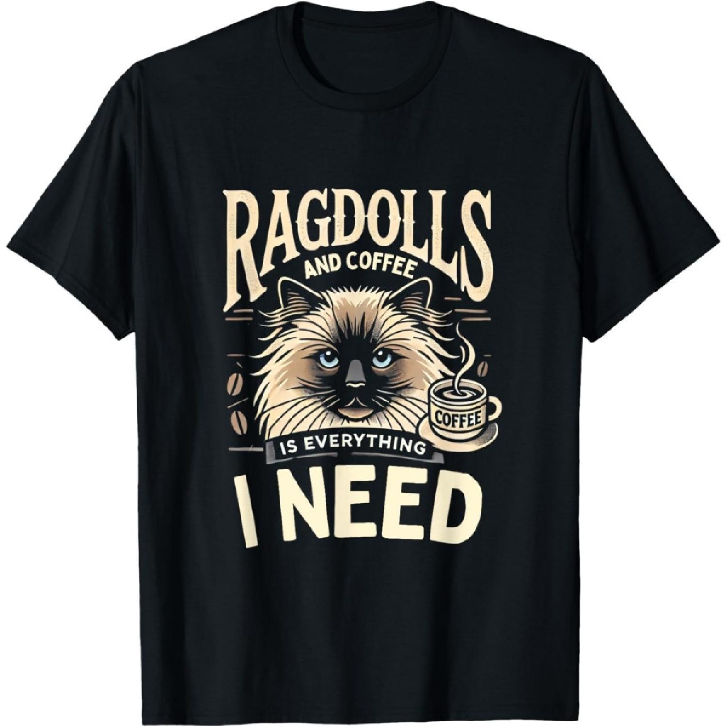 Ragdoll Lover Ragdoll Cat Ragdolls T-Shirt S