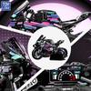 Bbox 1920PCS Large Motorcycle Racing Building Block Model | Men's Desktop Decor & Stress-Relief Toy | ABS Motorcycle Blocks