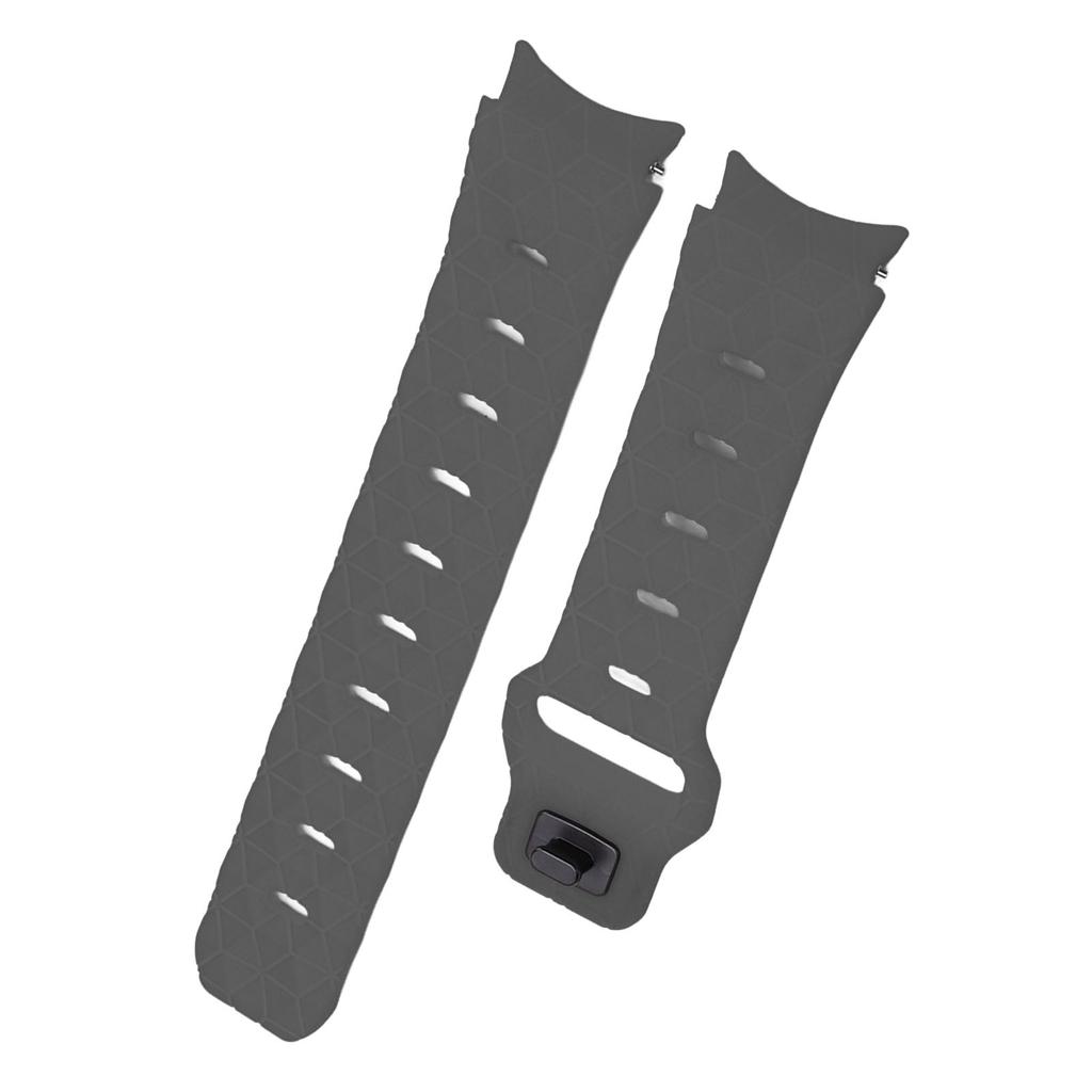 Klockarmband Silikon Fotbollstextur Snabbfäste Dubbelfärgat Klockarmband för Galaxy Watch 6 5