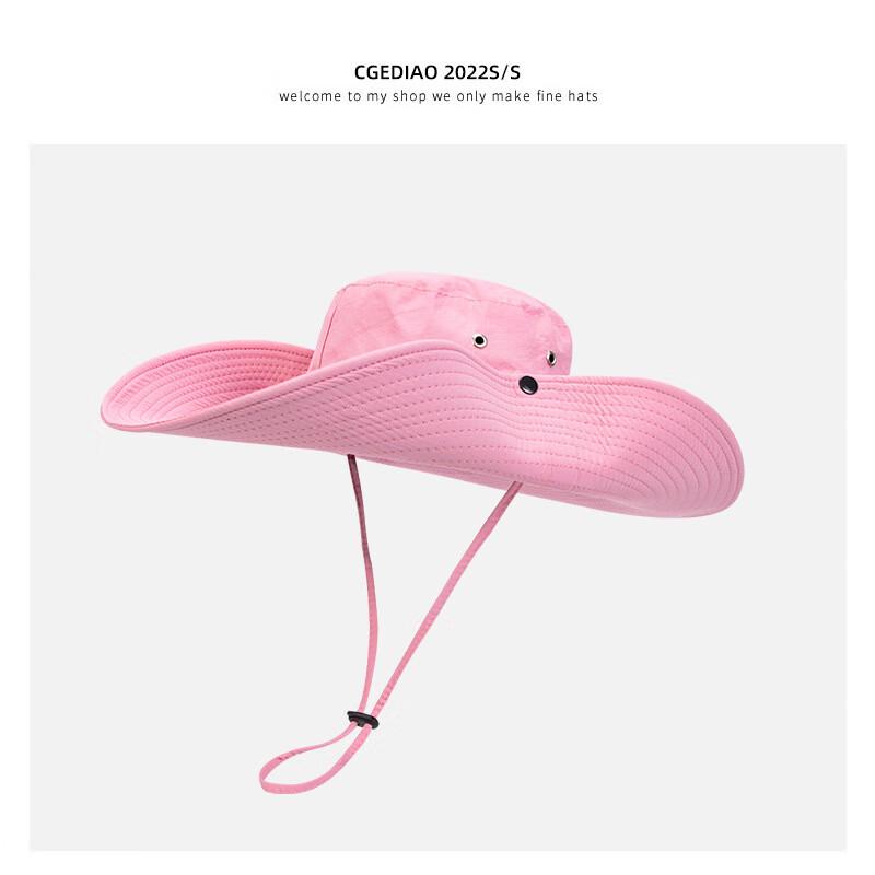 

XIN SHENG XIANG Летняя широкополая шляпа-панама для защиты от солнца 54-58cm