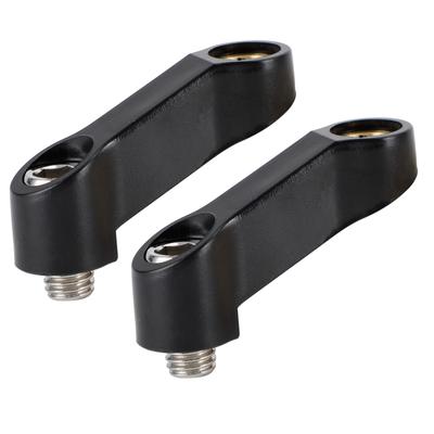 Estensore-Rialzo-Estensione Specchietto in Plastica per Moto Nero 10mm - M10x1.5 Per BMW