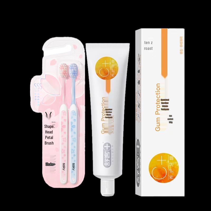 

Shuke Vitamin C Toothpaste with Toothbrushes