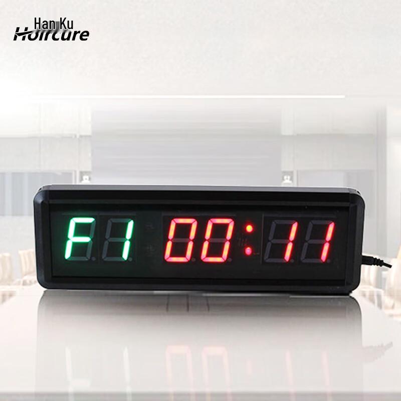 Hoircure Fitness Interval Timer 1.5-inch 6-digit Display