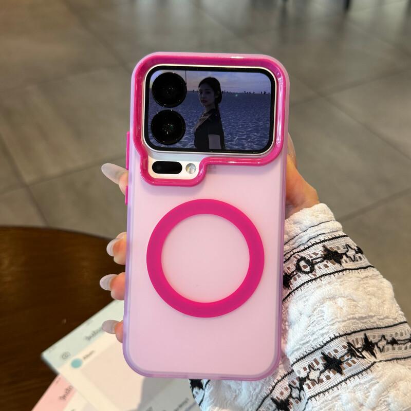 For Candy Matte Transparent Case For Xiaomi Mi 17 Pro Max 1T 14T 1 14 Civi Pro Ultra Magnetic Wireless Charging Cover Xiaomi 17