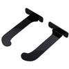 1Pair Yoga Mat Wall Mount Holder Acrylic Yoga Mat Wall Hanger Storage Rack Household Exercise Yoga