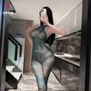 Women Sexy Jacquard One Piece Mesh Bodystocking See Through Erotic Intimate Lingerie
