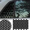 Fensterdekoration Vinyl Aufkleber Wabenmuster Vinyl Autoaufkleber Auto Seitenfenster Wabenaufkleber für Auto Außenanpassung