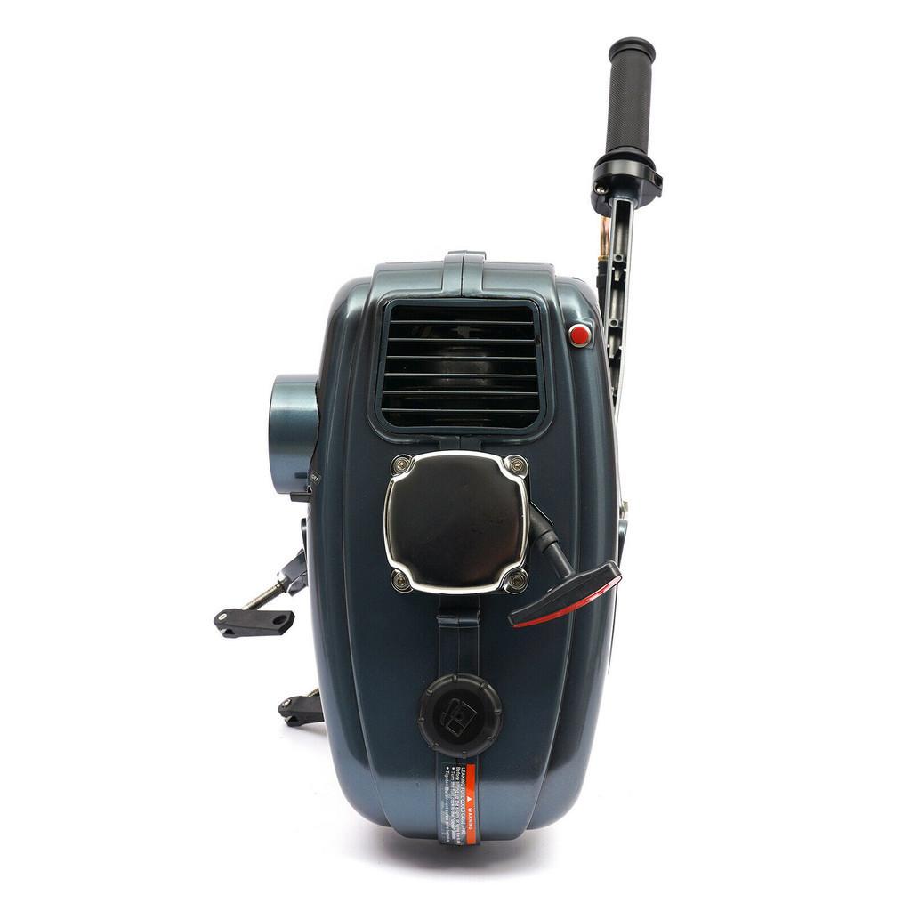 5000RPM 2 Stroke 3.5HP Outboard Motor Strong Power Marine Engine Hand-start Motor Suspended Propeller Thruster