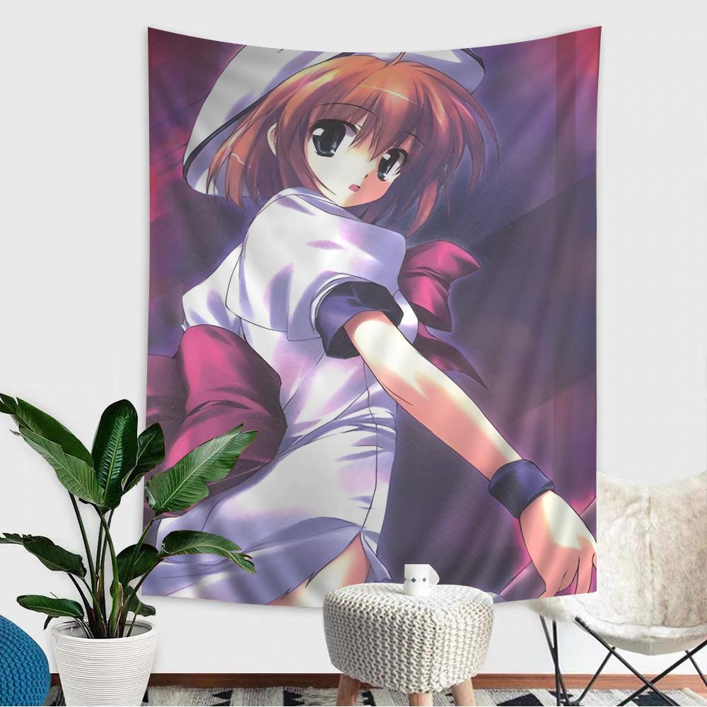 Higurashi When They Cry Telo da Parete con Grafico Arte Fantascienza Stanza Arredamento Casa Economico Hippie Appeso a Parete
