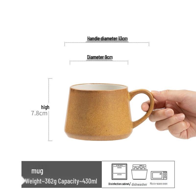 

OLOEY Large Capacity Ceramic Breakfast Mug