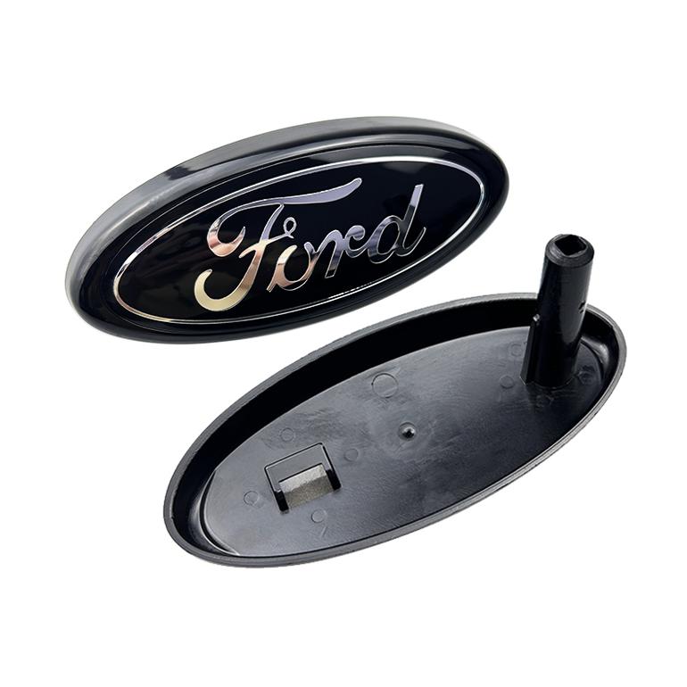 14.5x6.5cm ABS Car Front Badge for Ford Emblem Focus 2 3 Ranger Mustang Kuga Mondeo Fiesta Explorer Transit Auto Accessories CVY1