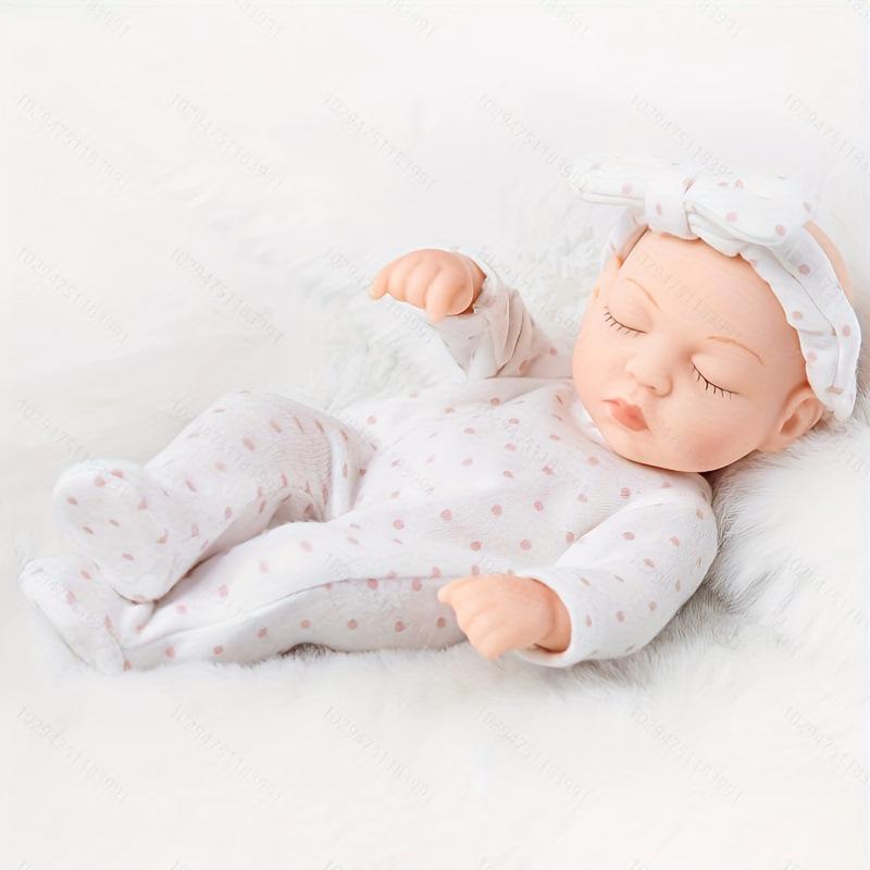 7-Inch Realistic Silicone Reborn Doll Clothes for Mini Dolls