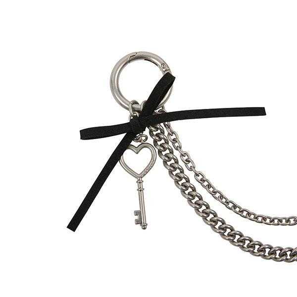 Jestina J.Letter Heart Keychain Charm Si (Jeacea5Bf142Si360)