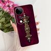 For Vivo V40 Pro Case V2347 Luxury Crown Letters Cover Soft Slim Phone Case For Vivo V40e V 40 Pro VivoV40 E V2403 Fundas Bumper