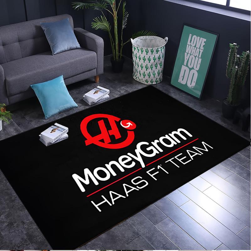 F1 Team Rug Area rug for Livingroom, Bedroom, Palyroom, Chair Rug, Office Rug, Floor mat, Large Size Fan Christmas Birthday gift