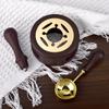 Wax Seal Stamp Set Lacquer Furnace Solid Wood Stove Fire Paint Seal Supplies Wax Spoon Sealing Wax Melting Pot Craft Supplies