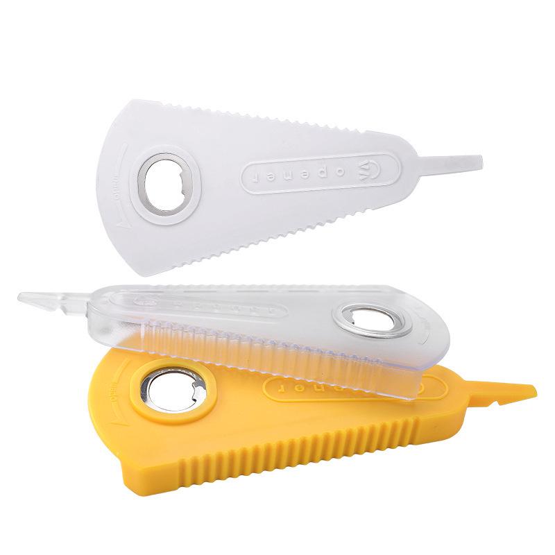 Magnetic Multi-Functional Bottle and Can Opener, Twist-Off Cap Opener, Labor-Saving Lid Opener.