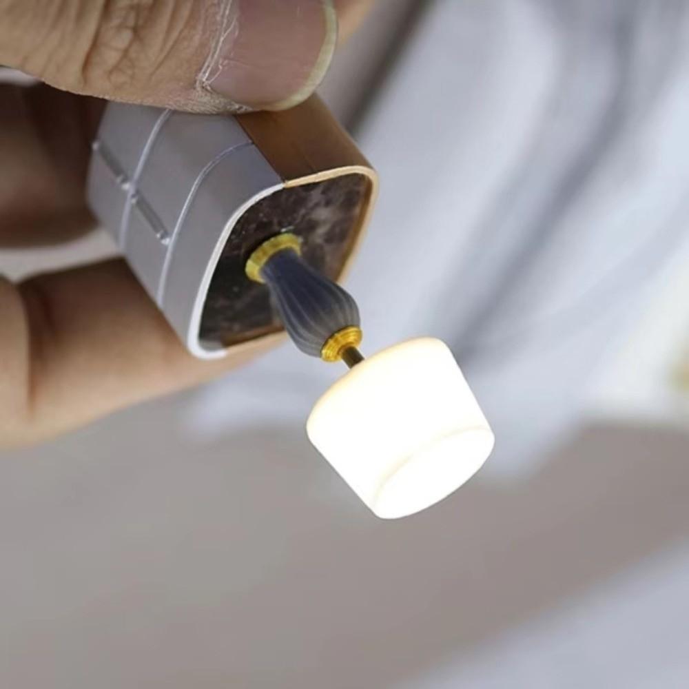 1PCS DIY Miniature Dollhouse Furniture 1:20 Mini Furniture Toy Lamp Desk Table Lamp  Baby Gift