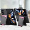 High-End Business 2-in-1 Abnehmbare Magnetische Geldbörse mit Kartenhalter Handyhülle für Samsung Galaxy Z Fold 7 6 5 4 3 Rückseite