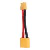 XT60 Female to XT90 Male Connector 12AWG High Bending RC Connector Reusable XT60 Connector for RC Car Model Aircraft Model