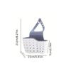 1pc Sink Sponge Holder Silicone Organizer Box Adjustable Shoulder Strap Drain Rack Kitchen Sink Suction Sponge Holder Faucet