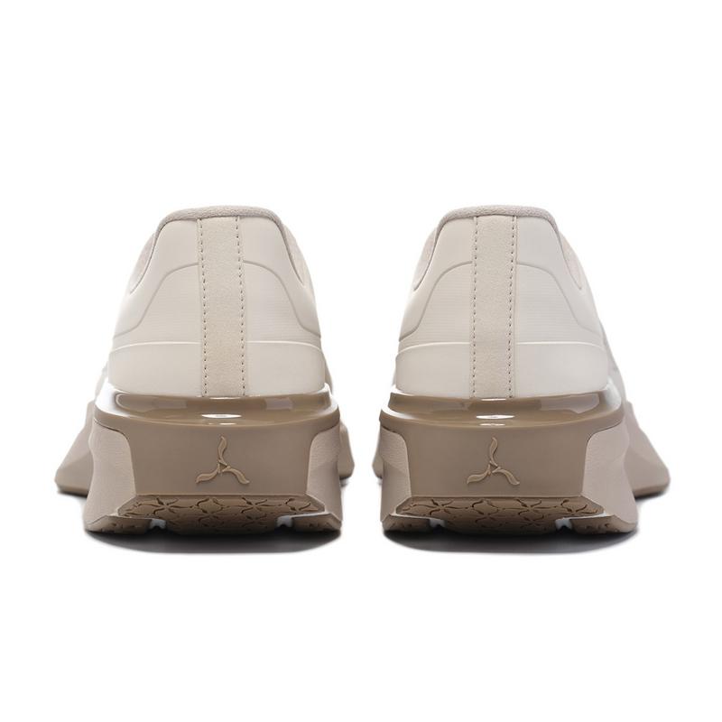 Li-Ning 1990 Classic Series Xuanji Sports Comfortable Lifestyle Shoes Women Shoes Oatmeal-Gray ALFU034-2
