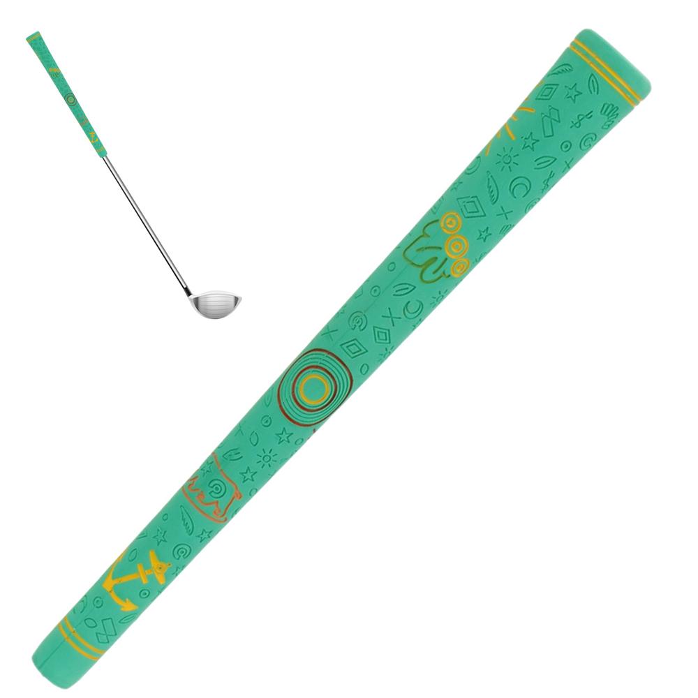 Golf Grip For Men High Feedback Golf Club Grip Shock-Absorbing Golf Grip Non-Slip Golf Rubber Grip Iron Club Grip For Golfers