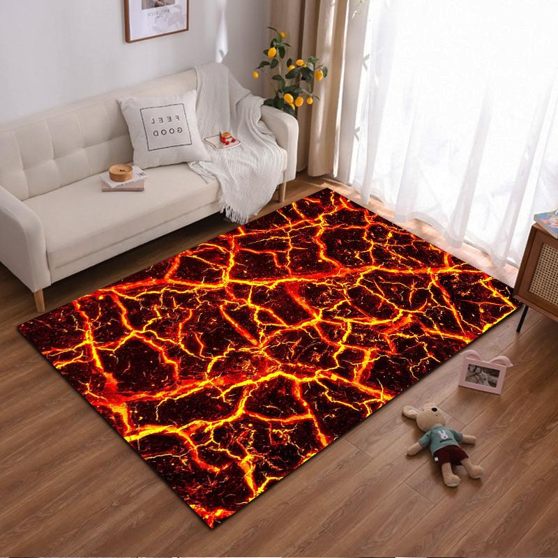 

Flame Style Printed Carpet for Home Decor Suitable for use as an anti-slip game mat for living room and bedroom sofas 40x60cm( 15x23in )