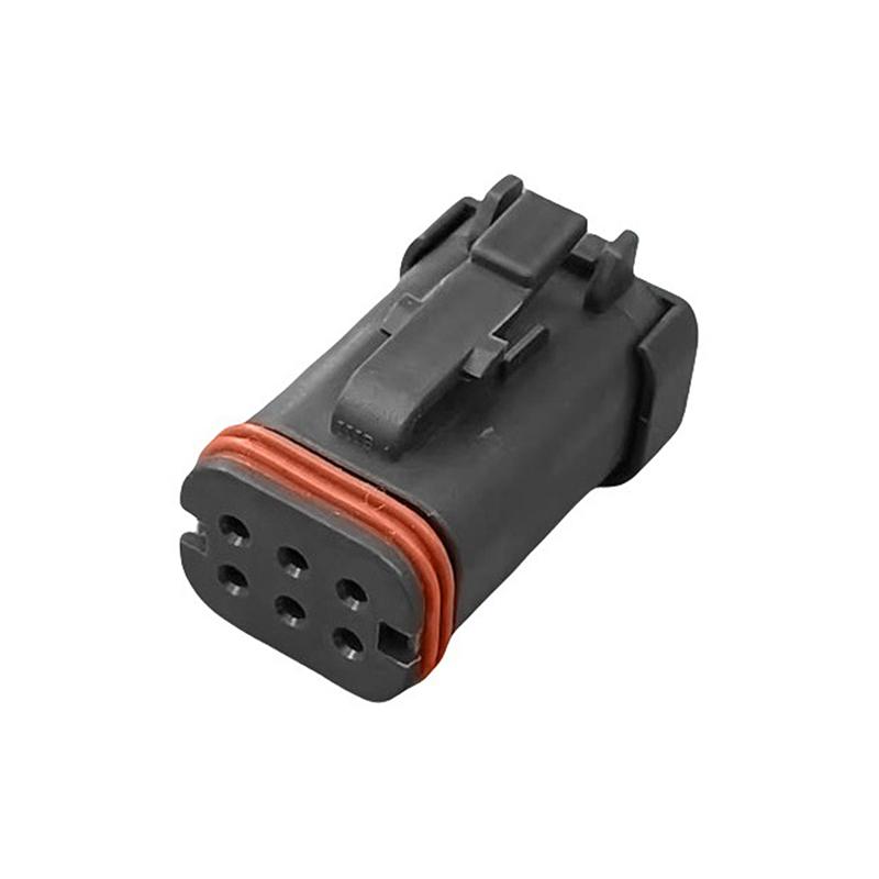 6 Hole Car Waterproof Assembly Wiring Harness Socket With Terminal Dt16-6Sb-Kp01 Automobile Wire Connector