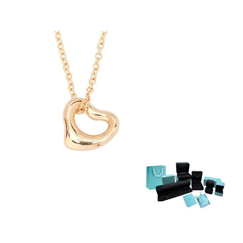 TIFFANY & CO. Elsa Peretti 18K Gold Necklaces Women's Gold GRP06560