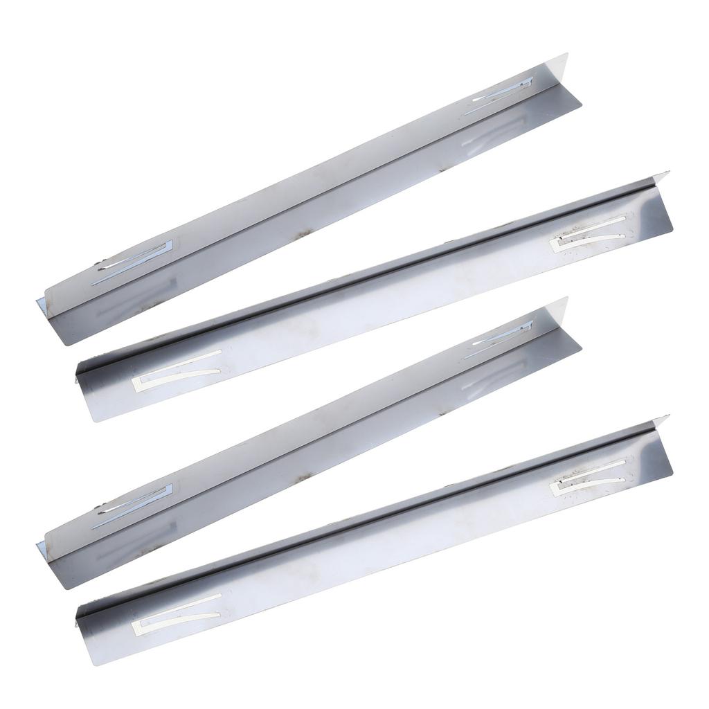 1 Set T Kitchen Stove Counter Gap Cover Stainless Gap Covers Between Stove Counter Protect Stove Gap Filler Sealing Spil