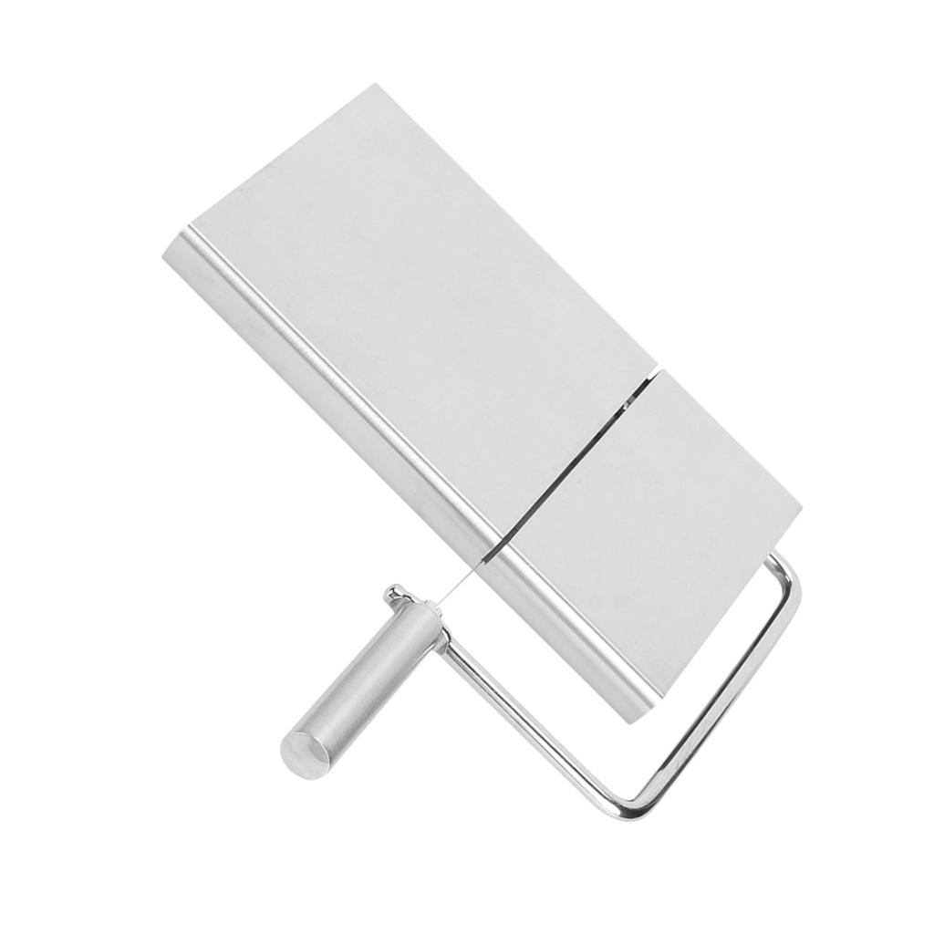 Household Stainless Steel Cheese Ham Butter Cutter with Cutting Wire Kitchen Accesso