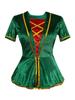 2025 Hot Selling Unisex Green Christmas Dress for Adults & Couples - Ideal for Stage Performances