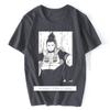 T-shirt da uomo Shikamaru Magliette Manga T-shirt da donna Estate Cotone Manica Corta Magliette Top Anime Harajuku Camisas T-shirt da uomo