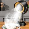 Cappa Aspirante da Tavolo Regolabile Dispositivo Purificazione Fumi Funzionamento Silenzioso Cappa Aspirante da Cucina Texture ABS per Cucina